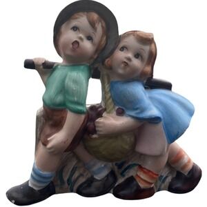 Vintage Hummel Style Boy and Girl Japan Hansel and Gretel Brother's Grimm